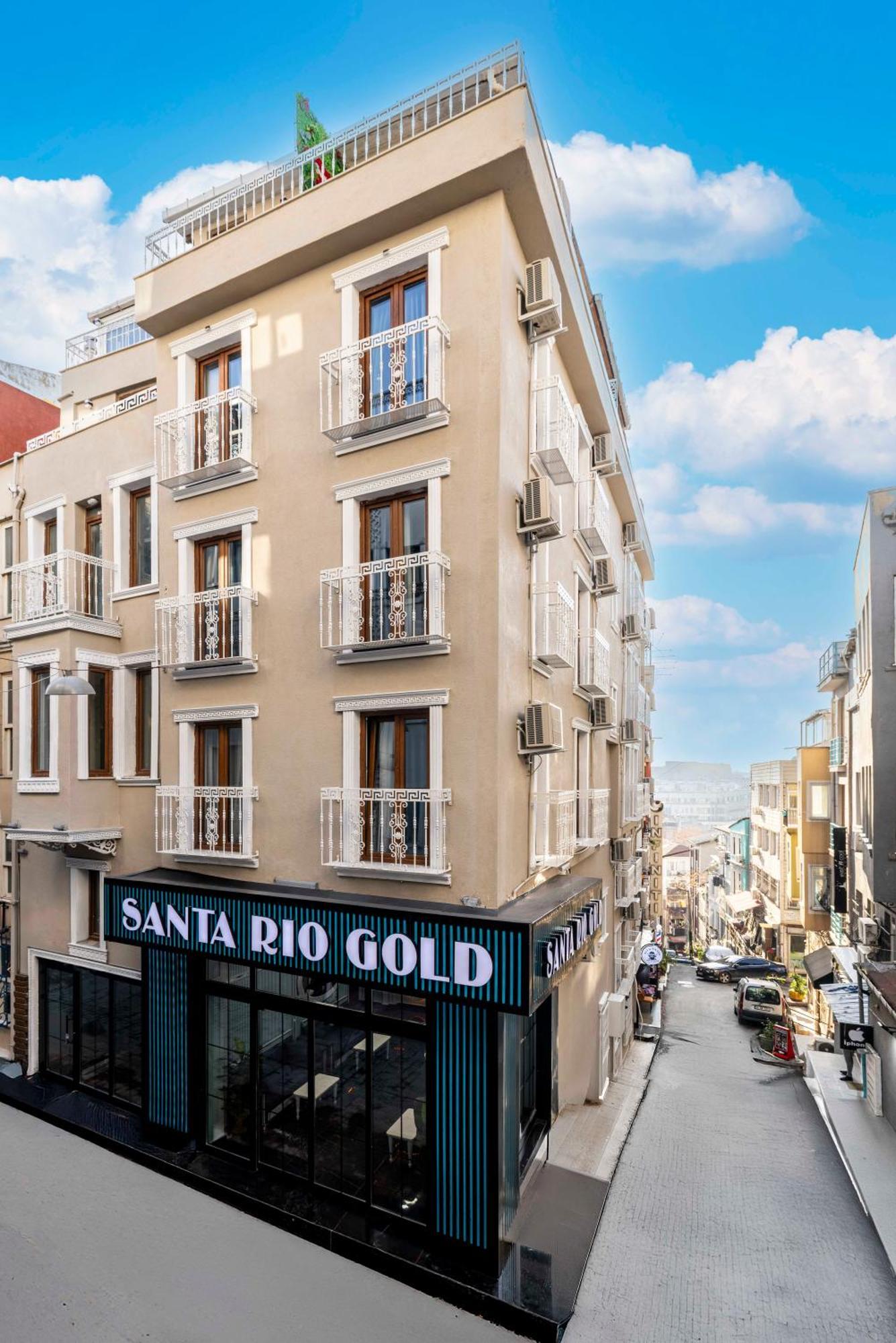 Santa Rio Gold Taxim Hotel Istanbul Eksteriør bilde