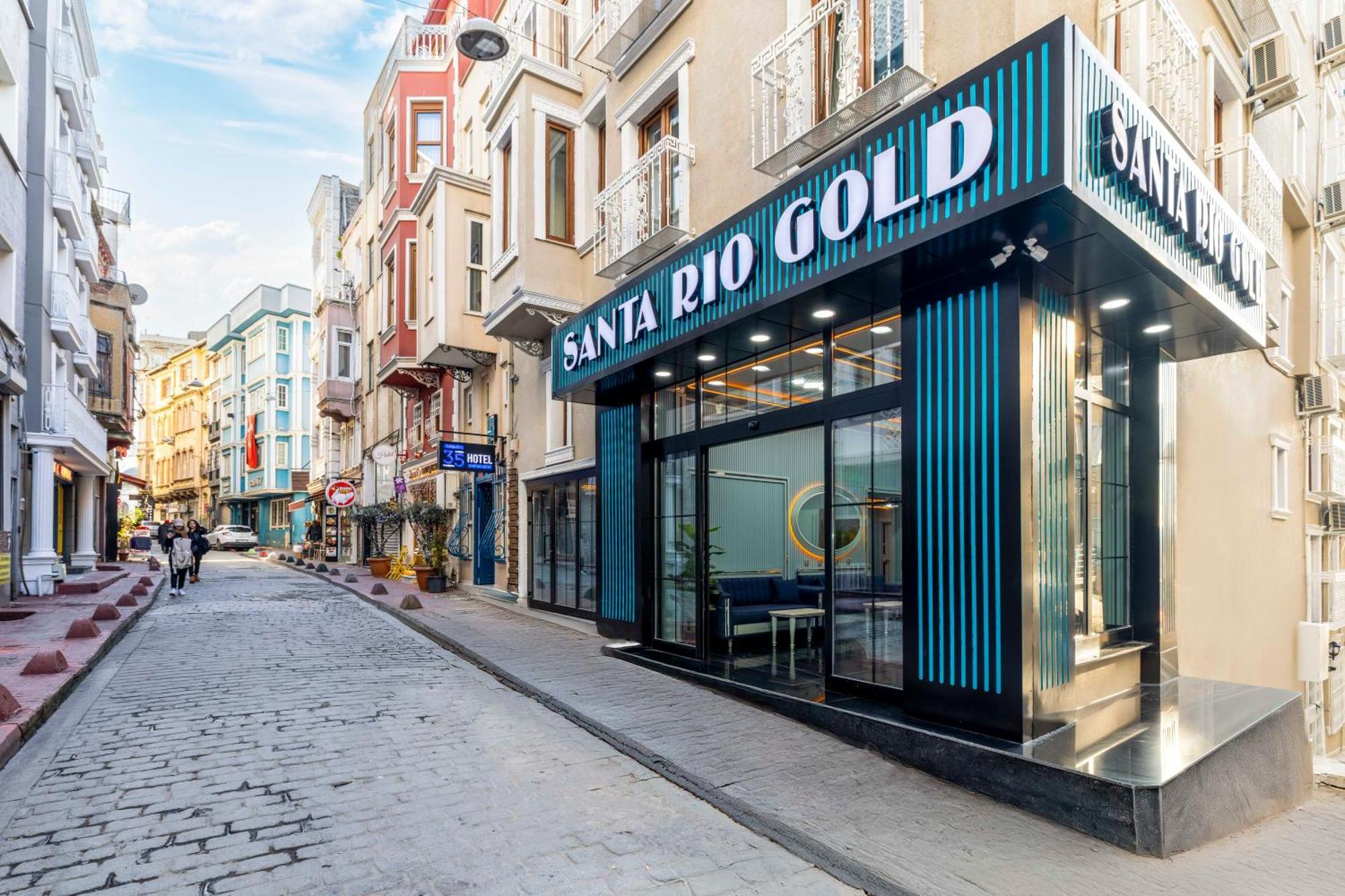 Santa Rio Gold Taxim Hotel Istanbul Eksteriør bilde