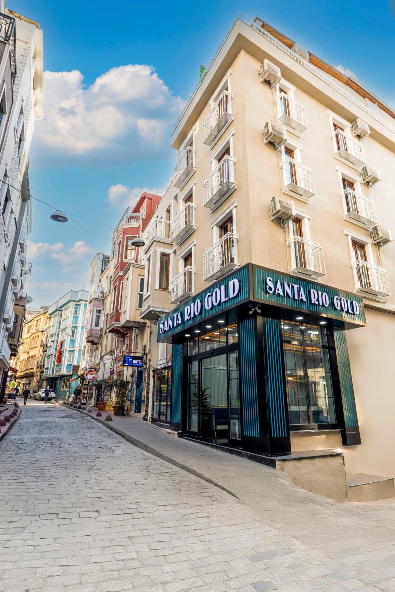 Santa Rio Gold Taxim Hotel Istanbul Eksteriør bilde